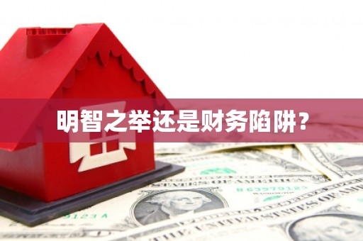 馆陶明智之举还是财务陷阱？