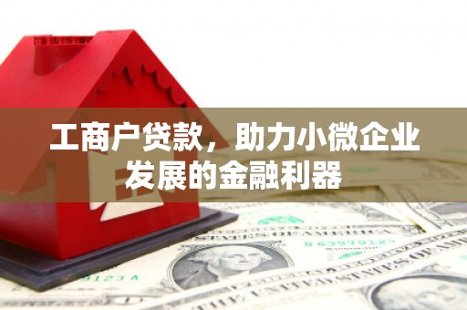 馆陶工商户贷款，助力小微企业发展的金融利器