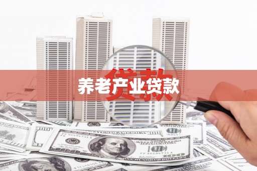 馆陶养老产业贷款