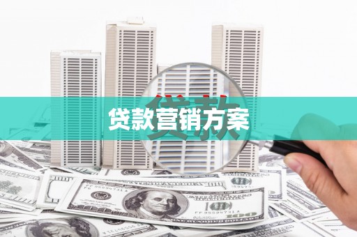 馆陶贷款营销方案