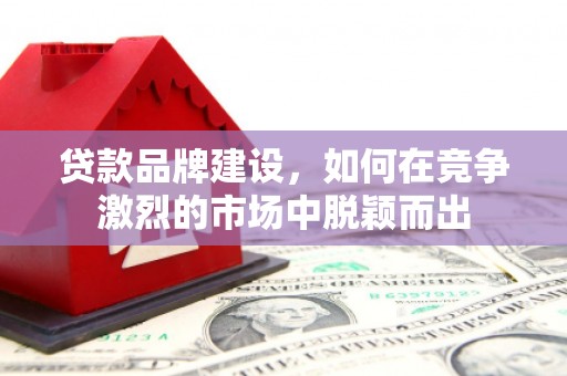 馆陶贷款品牌建设，如何在竞争激烈的市场中脱颖而出