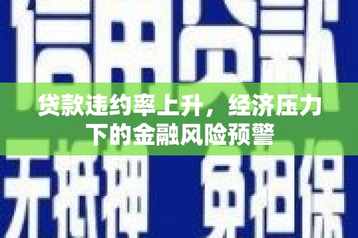 馆陶贷款违约率上升，经济压力下的金融风险预警