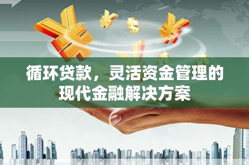 馆陶循环贷款，灵活资金管理的现代金融解决方案