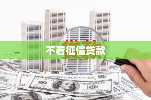 馆陶不看征信贷款