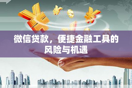 馆陶微信贷款，便捷金融工具的风险与机遇