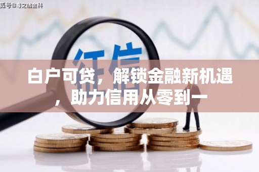 馆陶白户可贷，解锁金融新机遇，助力信用从零到一