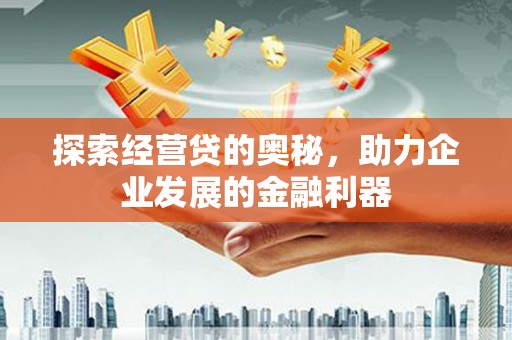 馆陶探索经营贷的奥秘，助力企业发展的金融利器