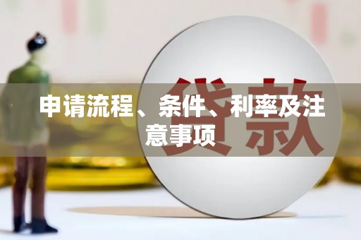 馆陶申请流程、条件、利率及注意事项