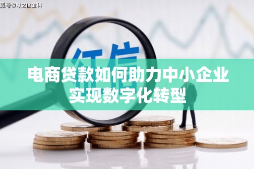 馆陶电商贷款如何助力中小企业实现数字化转型