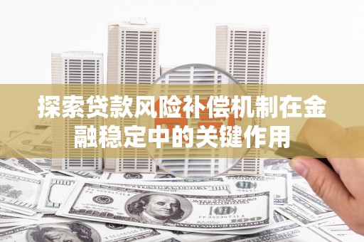 馆陶探索贷款风险补偿机制在金融稳定中的关键作用