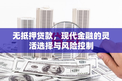 馆陶无抵押贷款，现代金融的灵活选择与风险控制