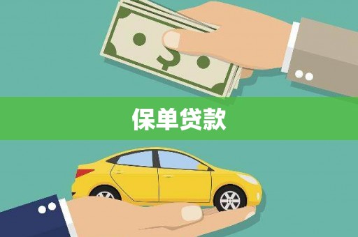 馆陶保单贷款
