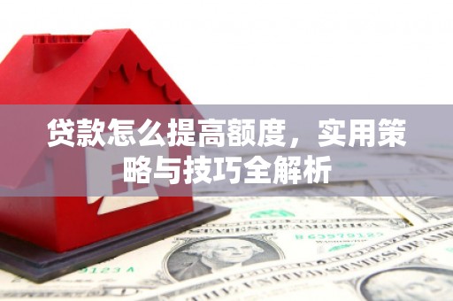 馆陶贷款怎么提高额度，实用策略与技巧全解析