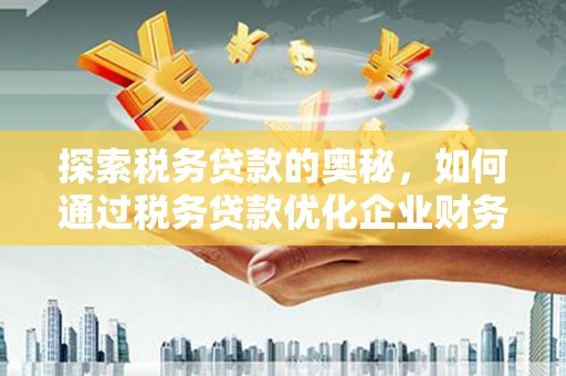 馆陶探索税务贷款的奥秘，如何通过税务贷款优化企业财务