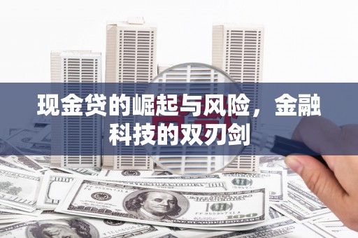 馆陶现金贷的崛起与风险，金融科技的双刃剑
