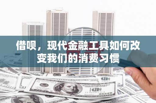 馆陶借呗，现代金融工具如何改变我们的消费习惯