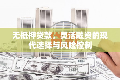 馆陶无抵押贷款，灵活融资的现代选择与风险控制