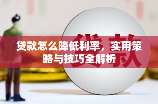 馆陶贷款怎么降低利率，实用策略与技巧全解析