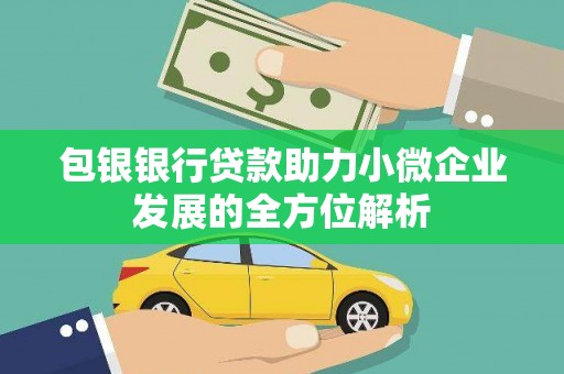 馆陶包银银行贷款助力小微企业发展的全方位解析