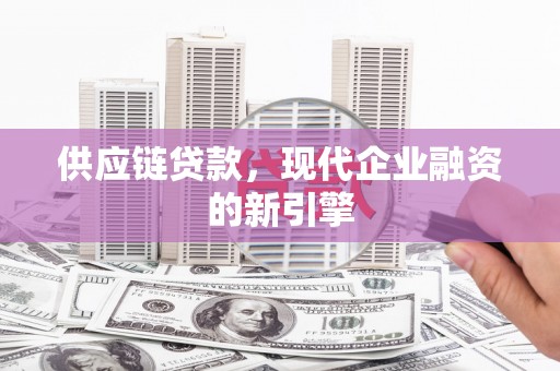馆陶供应链贷款，现代企业融资的新引擎