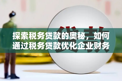馆陶探索税务贷款的奥秘，如何通过税务贷款优化企业财务
