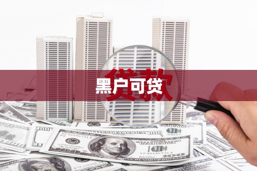 馆陶黑户可贷