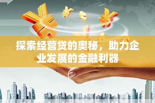 馆陶探索经营贷的奥秘，助力企业发展的金融利器