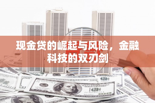 馆陶现金贷的崛起与风险，金融科技的双刃剑