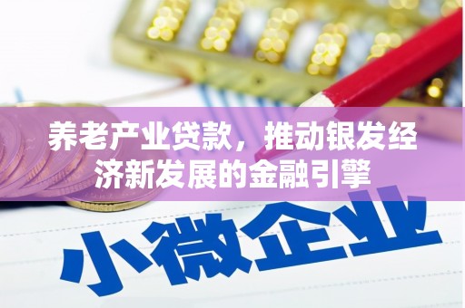 馆陶养老产业贷款，推动银发经济新发展的金融引擎