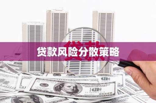 馆陶贷款风险分散策略