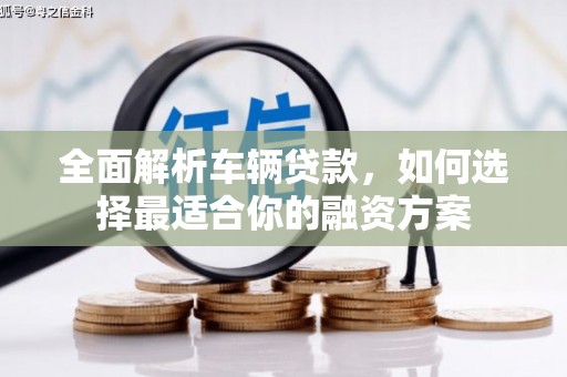 馆陶全面解析车辆贷款，如何选择最适合你的融资方案