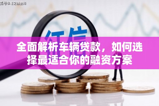 馆陶全面解析车辆贷款，如何选择最适合你的融资方案