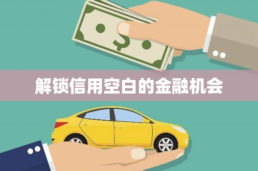 馆陶解锁信用空白的金融机会