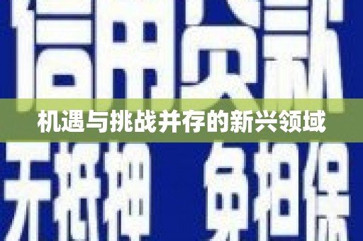 馆陶机遇与挑战并存的新兴领域