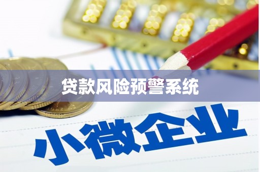 馆陶贷款风险预警系统